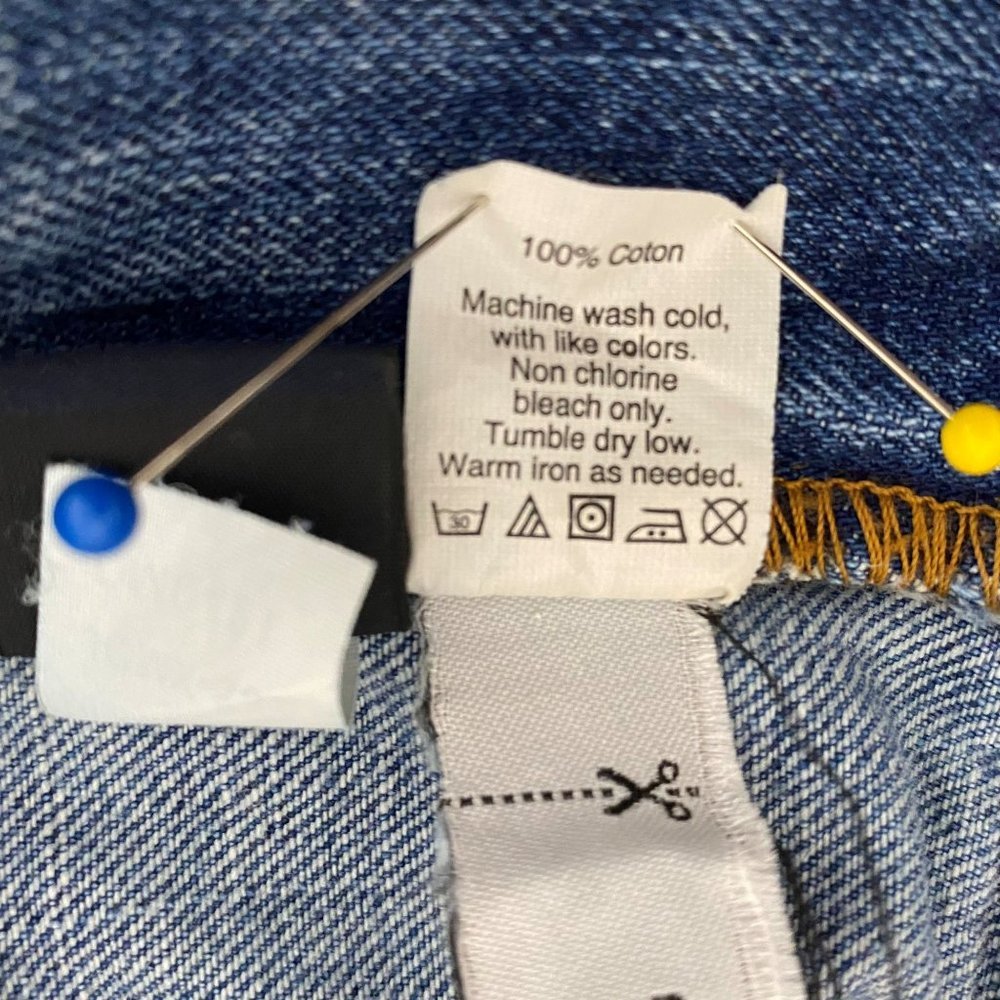 J. Crew Jeans 26 Regular Vintage Straight Slim Fit Cotton Medium Wash Distressed - Picture 8 of 12
